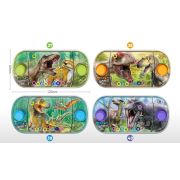 1TOY Игра с водой Насади колечки Динозавры 12х6х2.3см, 3 вида в асс., 24 шт в дисплей боксе