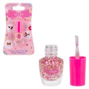 Lukky Fruitty Confetti,лак для ногтей peel-off жемчужно-розовый микс,3,5ml,блистер