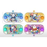 1TOY Игра с водой Забрось мячики Мишка аниме 12х6х2.3см, 4 вида в асс., 24 шт в дисплей боксе