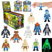 1toy MONSTER FLEX MINI 2 тянущаяся фигурка 7см, 10 видов в ассортименте, блистер 14х10,5см, 10 шт в д/б