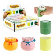 1toy Жмяка Выскочка Сюрприз 5,2*5,2*5,6см, сетка с хедером