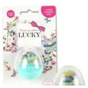 Lukky бальзам для губ - яйцо, ванильное облако, 10 г, на блистере-А