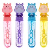 1TOY Мы-шарики! мыл. пуз. колба с фиг. крышкой Бегемот, 38 мл, набор из 4 шт.