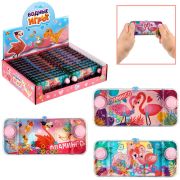 1TOY Игра с водой Насади колечки Фламинго 15.5х7х2см, 4 вида в асс., 24 шт в дисплей боксе