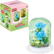 1Toy Blockformers Конструктор Цветочная коллекция «Лилии», в колбе, 570 дет., со светом, пластик