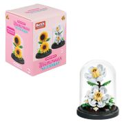 1Toy Blockformers Конструктор Цветочная коллекция «Гардения», в колбе, 174 дет., пластик