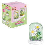 1Toy Blockformers Конструктор Цветочная коллекция «Ромашки», в колбе, 550 дет., со светом, пластик