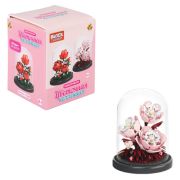 1Toy Blockformers Конструктор Цветочная коллекция «Пионы», в колбе, 168 дет., пластик