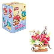 1Toy Blockformers Конструктор Цветочная коллекция «Корзина с розами», 395 дет., пластик