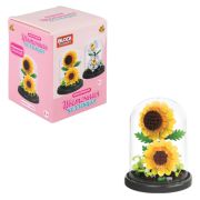 1Toy Blockformers Конструктор Цветочная коллекция «Подсолнухи», в колбе, 250 дет., пластик