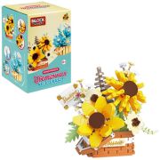 1Toy Blockformers Конструктор Цветочная коллекция «Корзина с подсолнухами», 498 дет., пластик