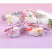 1TOY Крутой замес Пушок таба сквиш кролик, 8*6*4см, в асс., пакет с хед., 12 шт в дб