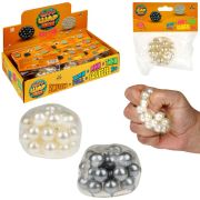 1TOY Крутой замес Шуршарики средние, диаметр пакета 6 см, бел. и черн., 12 шт в дб