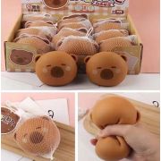 1TOY Крутой замес голова капибары 7,5*7*5см, сетка, 12 шт в дб