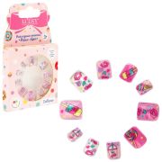 Lukky Нэйл-Арт 10 наклад.ногтей д.детей на клеевой основе,Lollipop,с ароматом конфет,кор.