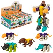 1toy Трансботы Зоотехника «Зверобой» (из 5 шт. собирается большой робот, в асс. 5 видов, д/б 20 шт.)