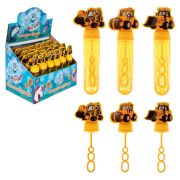 1TOY Мы-шарики! мыл. пуз. колба с фиг. крышкой Экскаватор, 38 мл, набор из 4 шт.