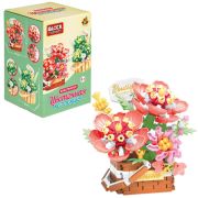 1Toy Blockformers Конструктор Цветочная коллекция «Корзина с пионами», 455 дет., пластик