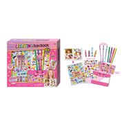 LUKKY LIFESTYLE Набор для создания альбома «Ароматика #3», с ароматиз. наклейками и ручками, 84+ эл., в компл. с пеналом, в кор. 37x33,8x4,5 см