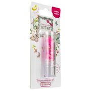 Lukky бальзам-помада д.губ.«Конфетти» прозрачн.с розов.блестками с ароматом дыни,3,3 г,блистер